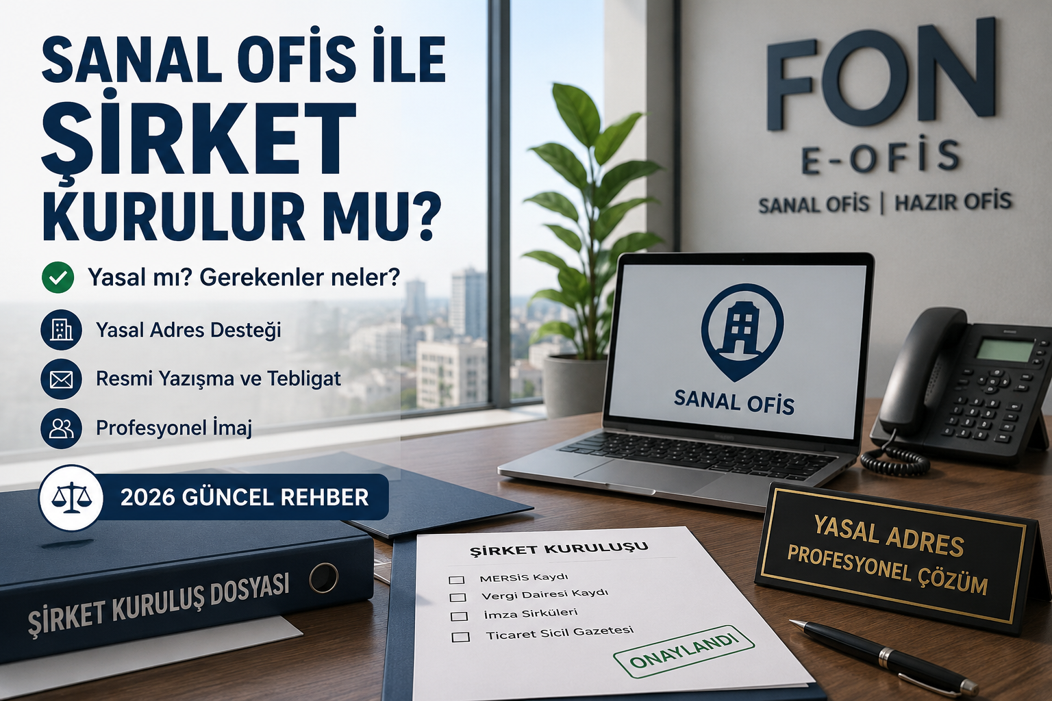 Sanal ofis ile şirket kurulur mu 2026 rehberi